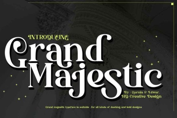 Grand Majestic Font Download for Desktop