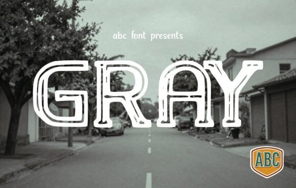 Gray Font Download for Desktop
