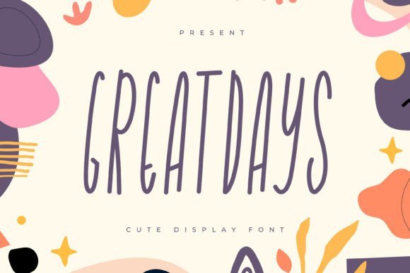 Great Days Font - Featured Image