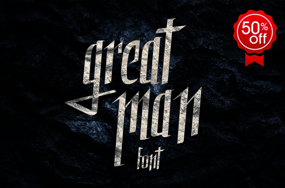 Great Man Font - Featured Image