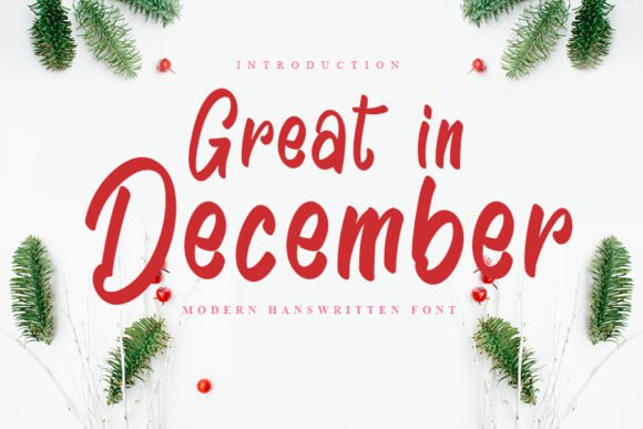 Great in December Font Download for Desktop