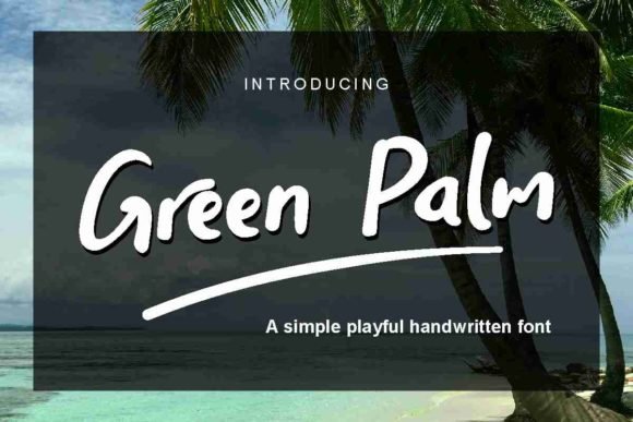 Green Palm Font Download for Desktop