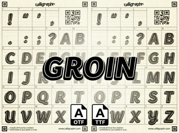 Groin Font - Featured Image