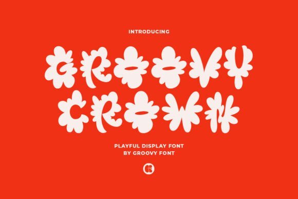 Groovy Crown Font - Featured Image