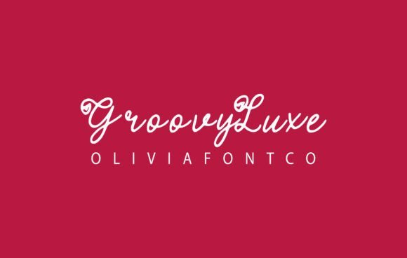 Groovyluxe Font - Featured Image