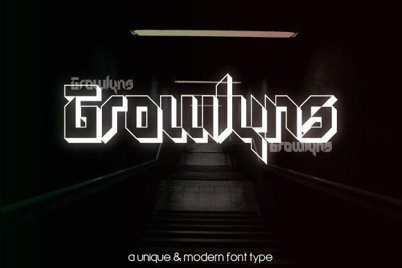 Growlyns Font - Featured Image