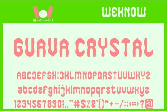 Guava Crystal Font Download for Desktop