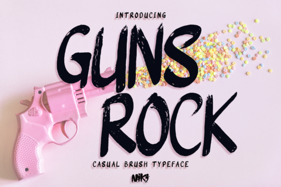Guns Rock Font - Featured Image