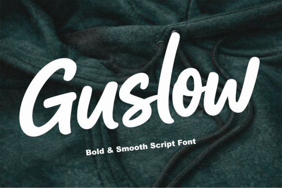 Guslow Font - Featured Image