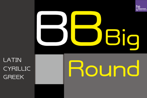 HU Big Round Font Download for Desktop