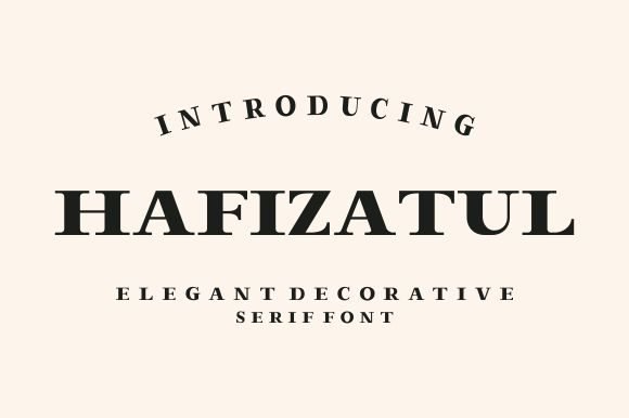 Hafizatul Font - Featured Image