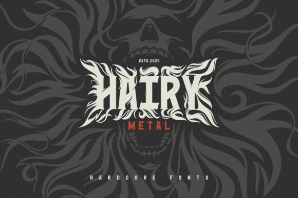 Hairy Metal Font Download for Desktop