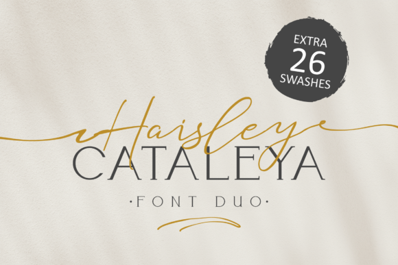 Haisley Cataleya Font Download for Desktop