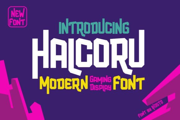 Halcoru Font - Featured Image