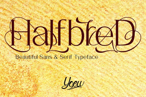 HalfbreD Font Download for Desktop