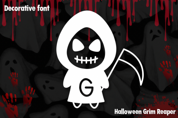 Halloween Grim Reaper Font - Featured Image