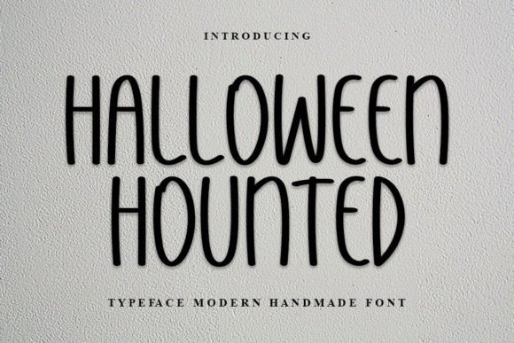 Halloween Hounted Font - Featured Image