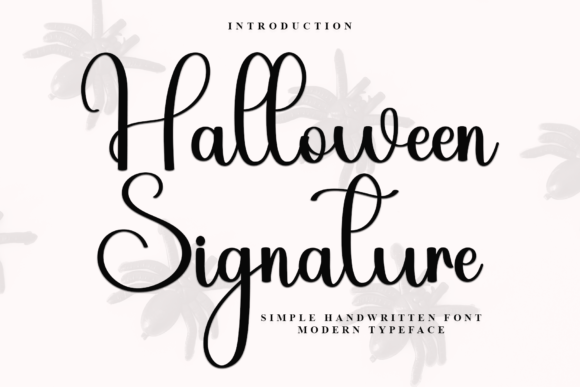 Halloween Signature Font Download for Desktop