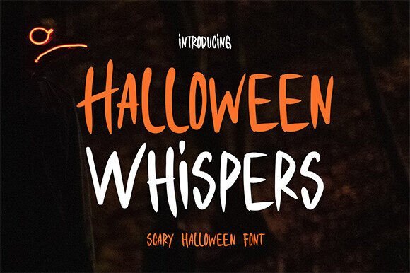 Halloween Whispers Font - Featured Image