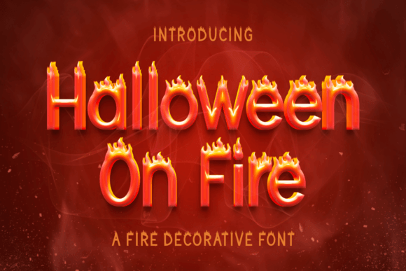 Halloween on Fire Font Download for Desktop