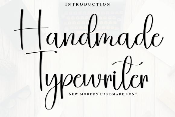 Handmade Typewriter Font - Featured Image