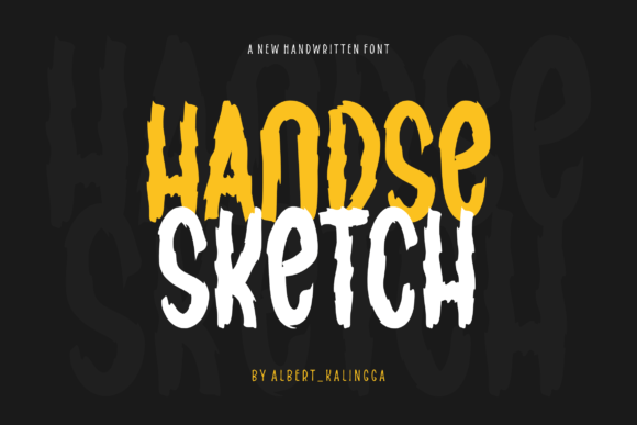 Handse Sketch Font - Featured Image