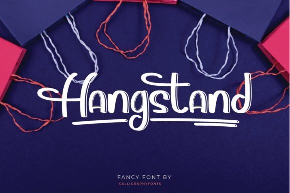 Hangstand Font - Featured Image
