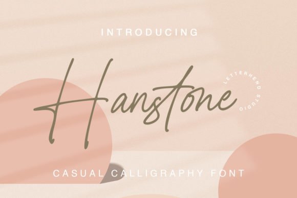 Hanstone Font Download for Desktop