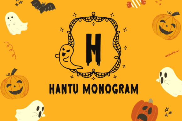 Hantu Monogram Font Download for Desktop