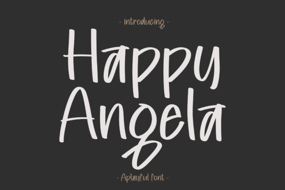 Happy Angela Font - Featured Image