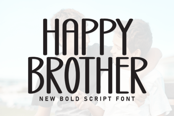 Happy Brother Font - Featured Image