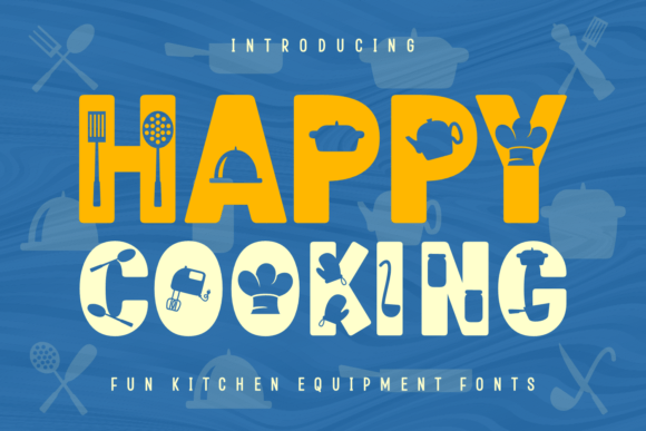Happy Cooking Font - Featured Image