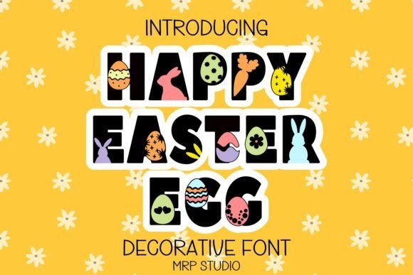 Happy Easter Egg Font - Featured Image
