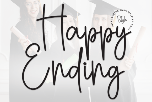 Happy Ending Font - Featured Image