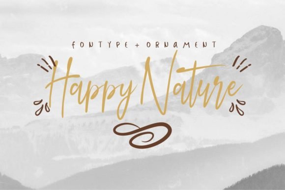 Happy Nature Font Download for Desktop