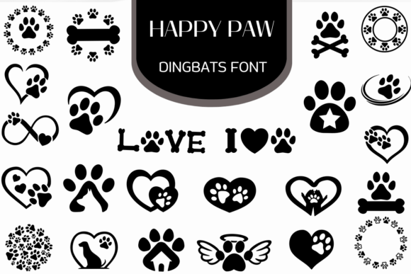 Happy Paw Font - Featured Image