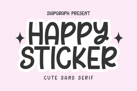 Happy Sticker Font Download for Desktop