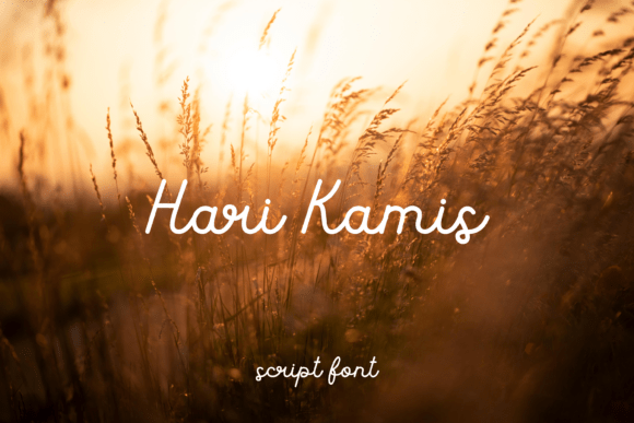 Hari Kamis Font Download for Desktop