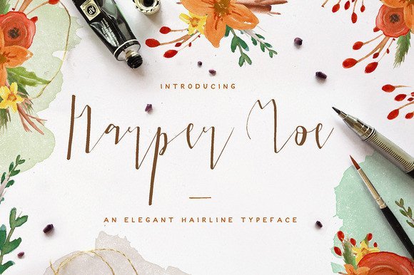 Harper Moe Font - Featured Image
