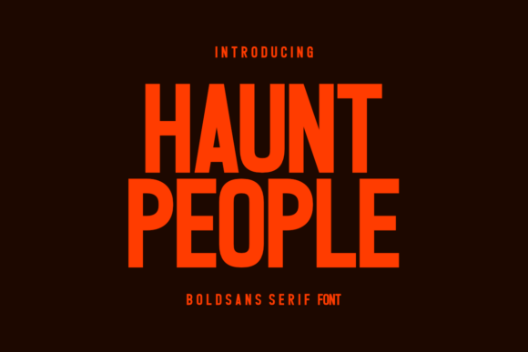 Haunt People Font Download for Desktop