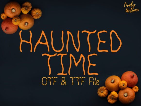 Haunted Time Font - Featured Image