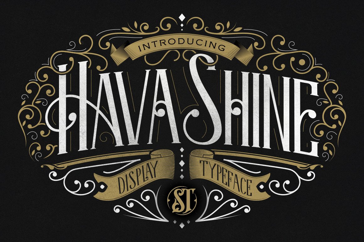 Hava Shine Font - Featured Image