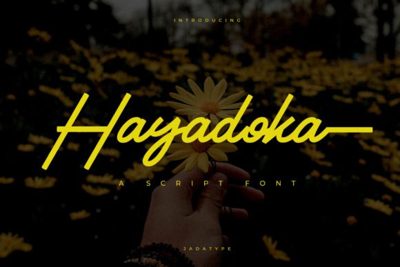 Hayadoka Font - Featured Image