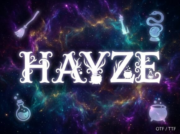 Hayze Font - Featured Image