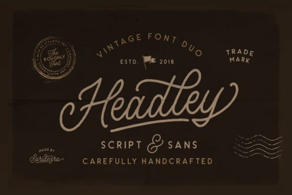 Headley Duo Font - Featured Image