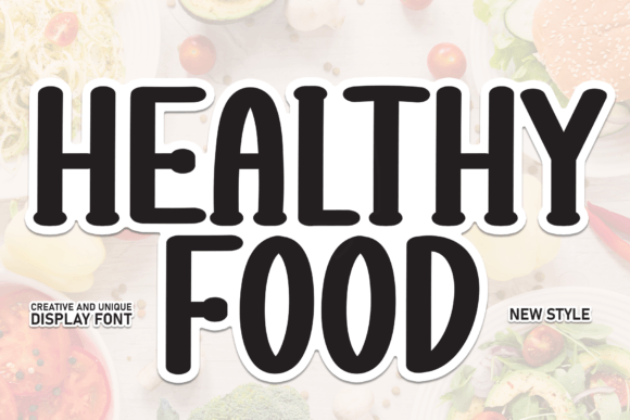 Healthy Food Font Download for Desktop