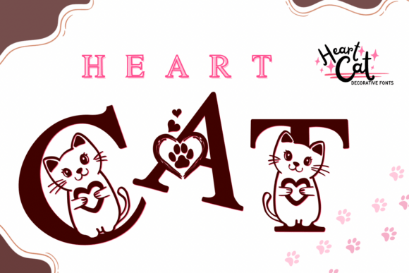 Heart Cat Font Download for Desktop