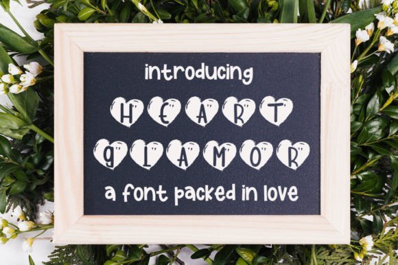 Heart Glamor Font - Featured Image