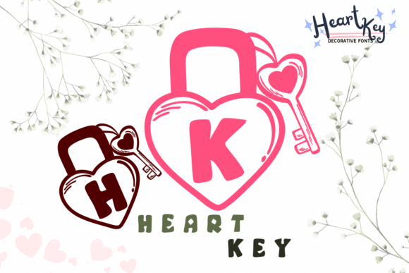 Heart Key Font Download for Desktop