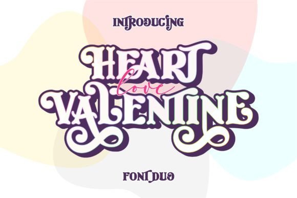 Heart Love Valentine Duo Font Download for Desktop